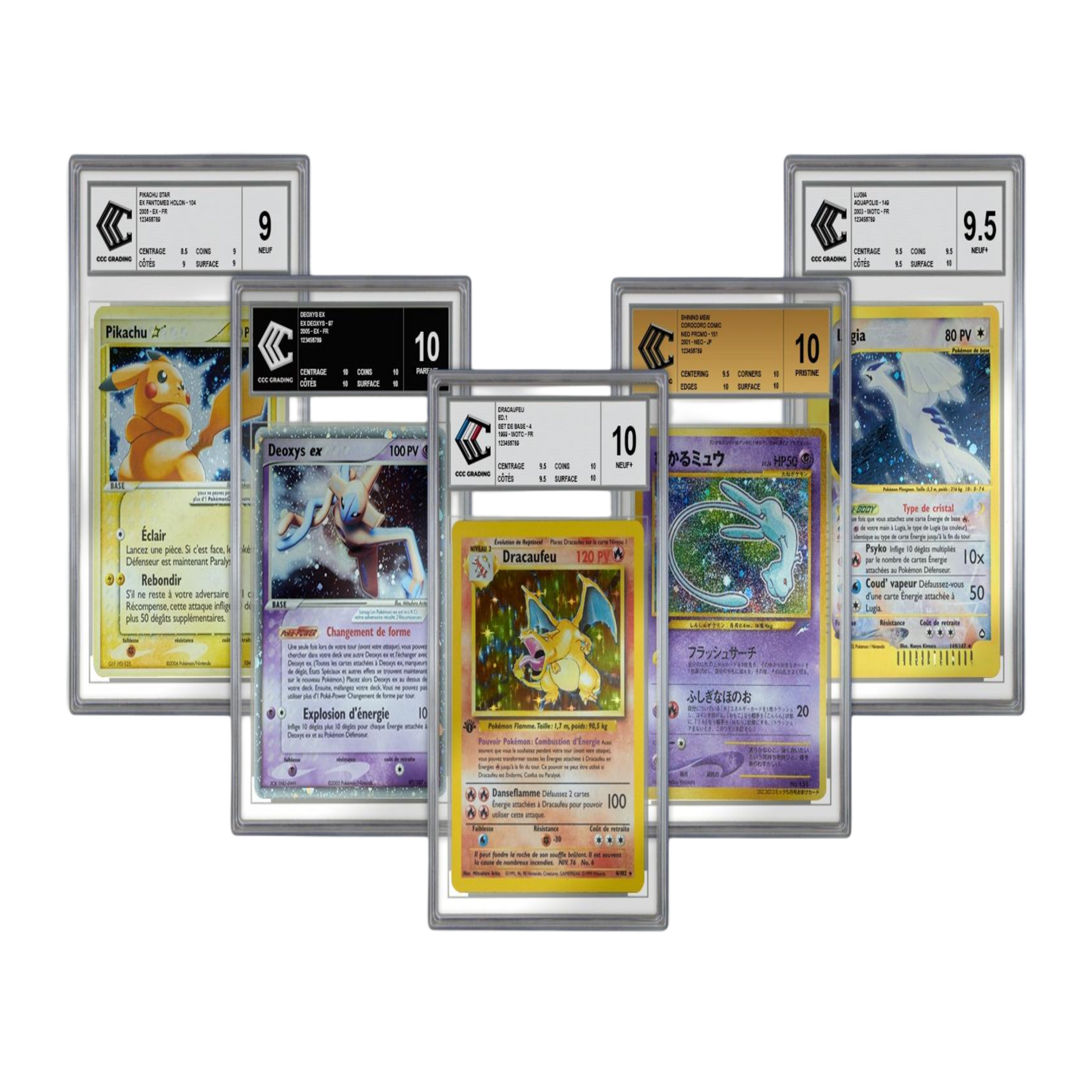 Nos Cartes Gradées