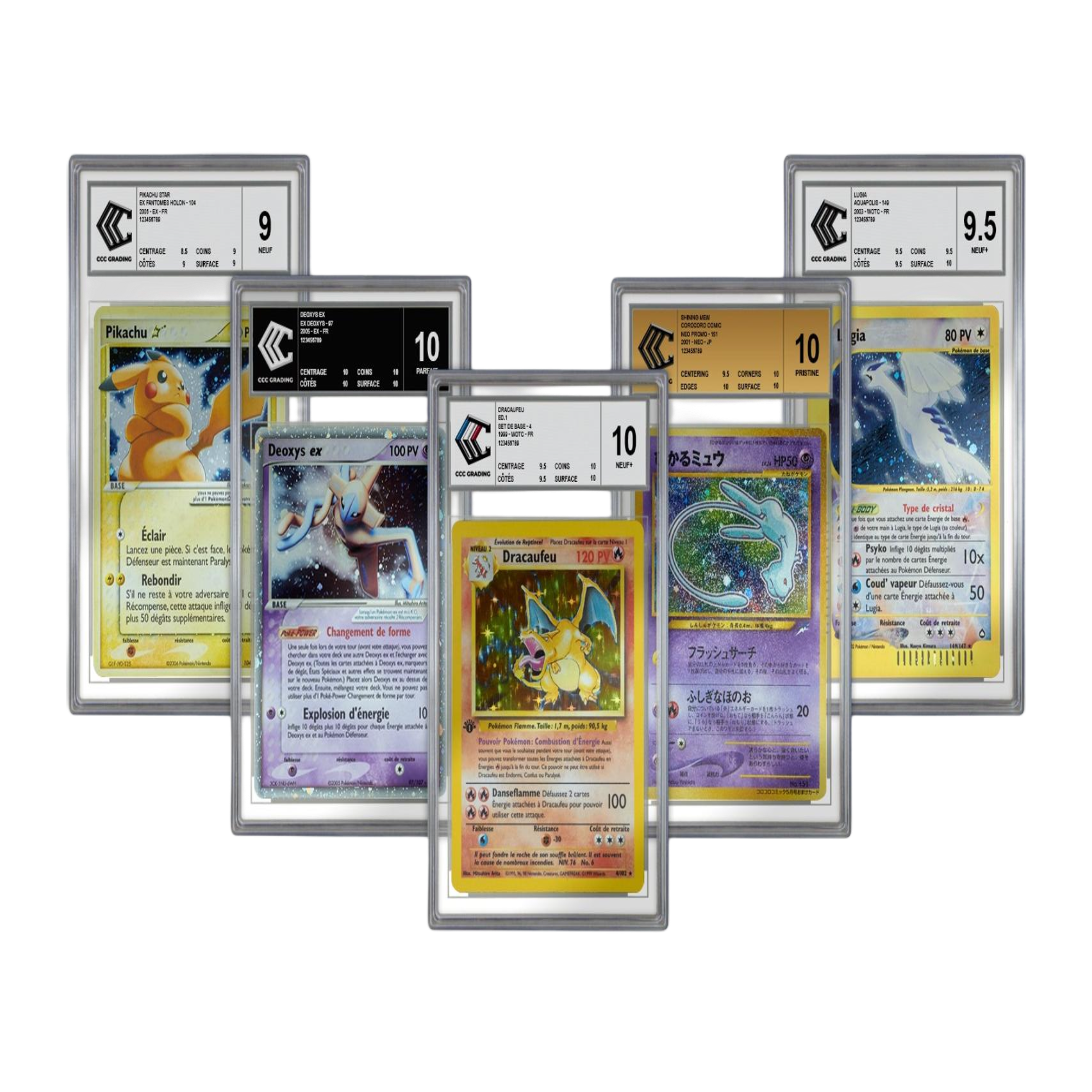 Nos Cartes Gradées